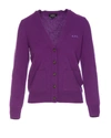Apc A.p.c. Louisa Cardigan In Purple