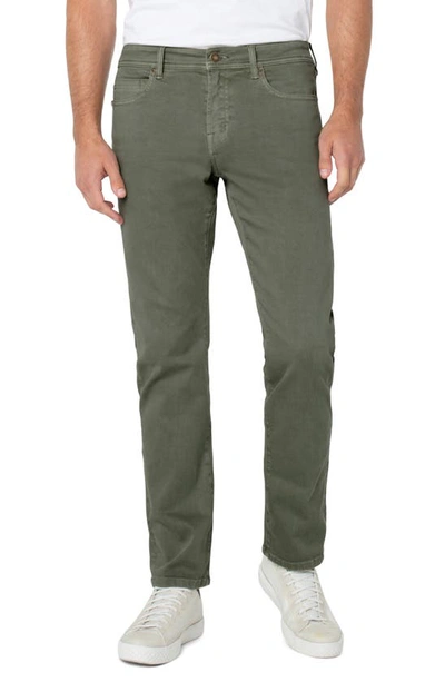 Liverpool Los Angeles Kingston Modern Slim Straight Fit Jeans In Abbey Stone