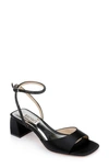 Badgley Mischka Collection Infinity Ankle Strap Sandal In Black