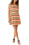 Sanctuary Stripe Minidress In Citrus Str