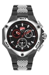 DUCATI CORSE MOTORE QUARTZ CHRONOGRAPH BRACELET WATCH, 49MM