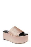 ZIGI GIO PLATFORM SLIDE SANDAL