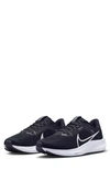 Nike Men's Air Zoom Pegasus 40 Wide-width Running Sneakers From Finish Line In Black/ White/ Iron Grey
