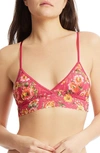 HANKY PANKY PADDED LACE BRALETTE