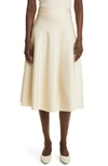 THE ROW CINDY A-LINE MIDI SKIRT