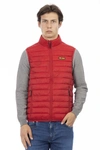 CIESSE OUTDOOR CIESSE OUTDOOR RED POLYESTER MEN'S JACKET