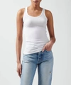 Atm Anthony Thomas Melillo Modal Rib Boy Tank Top In White