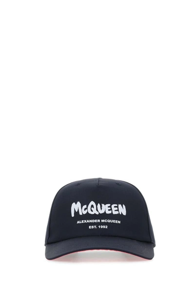 Alexander Mcqueen Hats In Blue