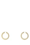 Amina Muaddi Large Jah Earrings In Gold