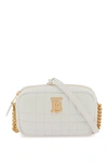 BURBERRY BURBERRY QUILTED LEATHER MINI 'LOLA' CAMERA BAG