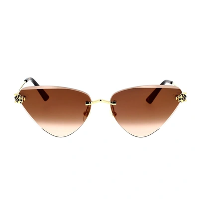 Cartier Sunglasses In Gold