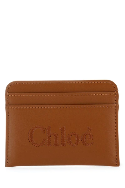 Chloé Chloe Wallets In Camel