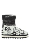 DOLCE & GABBANA DOLCE & GABBANA PRINTED NYLON BOOTS