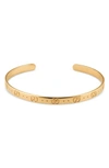 GUCCI THIN WRIST CUFF,YBA434524001017