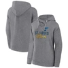 Fanatics Branded Heather Gray St. Louis Blues Script Favorite Pullover Hoodie In Heather Gray