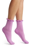 UGG KARSYN LETTUCE EDGE CREW SOCKS