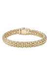 Lagos Caviar Gold Collection 18k Gold Beaded Bracelet In Gold