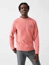 Faherty Martha's Vineyard Long-sleeve Terry Crewneck In Faded Flag
