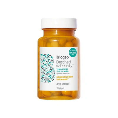Briogeo Destined For Density Vegan Omega 3, 6, 9 And Biotin Supplements For Healthy Hair - 120 Softgels In Default Title