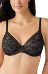 Wacoal Lifted In Luxury Underwire Bra In Black