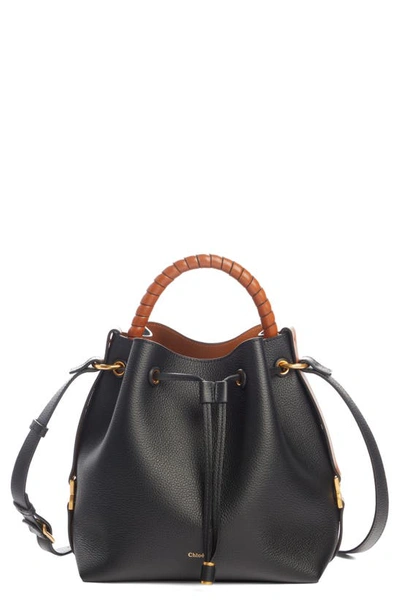 CHLOÉ MARCIE LEATHER BUCKET BAG