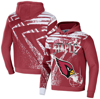 Staple Nfl X  Cardinal Arizona Cardinals All Over Print Pullover Hoodie