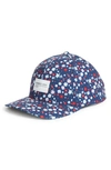 SWANNIES MILHOLLAND FLORAL WATER REPELLENT STRETCH BASEBALL CAP