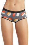 MEUNDIES PRINT HIPSTER BRIEFS