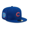 NEW ERA NEW ERA  ROYAL CHICAGO CUBS 2023 MLB FATHER'S DAY ON-FIELD 59FIFTY FITTED HAT
