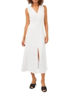VINCE CAMUTO WOMENS BUTTON FRONT LONG MAXI DRESS
