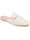 Journee Collection Ameena Womens Faux Suede Slip-on Mules In Beige