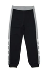 MARNI COLORBLOCK IN FLEECE JOGGER PANTS WITH LOGO BANDS