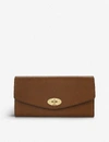 MULBERRY MULBERRY OAK DARLEY LEATHER WALLET,74739707