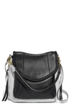 Aimee Kestenberg All For Love Convertible Leather Shoulder Bag In Black Cloud