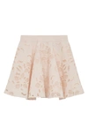 Reiss Pink Lace High Rise Mini Skirt In Pink