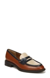 Franco Sarto L-edith2 Womens Comfort Insole Faux Leather Loafers In Bisquit