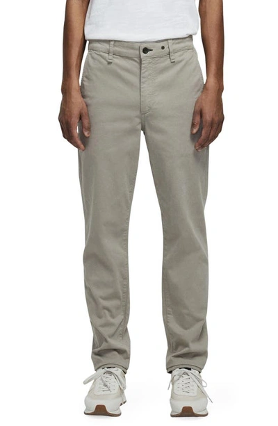 Rag & Bone Cotton Blend Slim Fit Chinos In Neutral