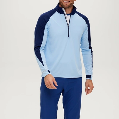 Zero Restriction Z425 1/4 Zip Pullover In Skyway Heather