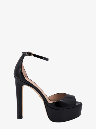 Stuart Weitzman Discoplatform In Black