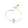 Poporcelain Porcelain Star Charm Bracelet In Charm