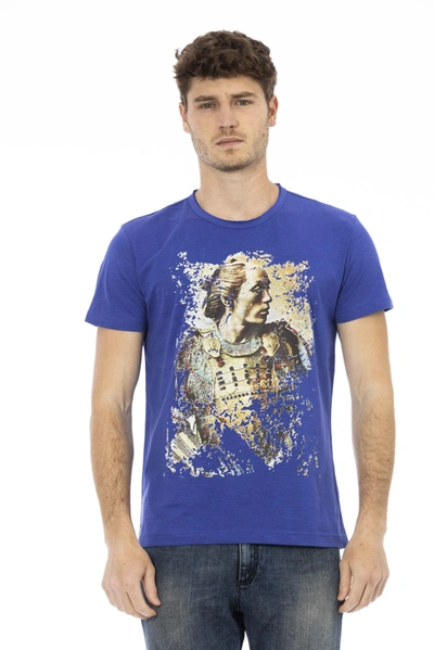 Trussardi Action Blue Cotton T-shirt