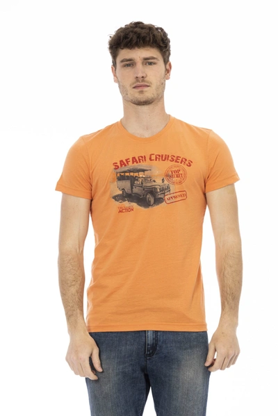 Trussardi Action Orange Cotton T-shirt
