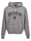 DSQUARED2 COOL FIT HOODIE SWEATSHIRT GRAY