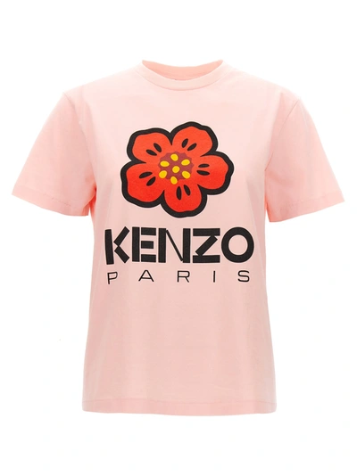 Kenzo Paris T-shirt In Fadedpink