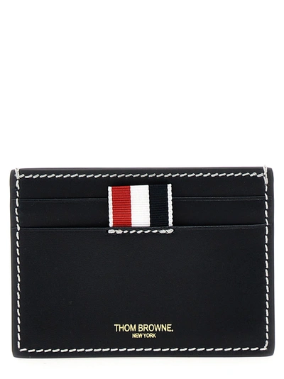 Thom Browne Logo Cardholder Wallets, Card Holders Blue