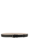 Brunello Cucinelli Bead-embellished Leather Belt