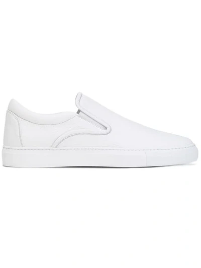 Aiezen Slip-on Low-top Sneakers In White