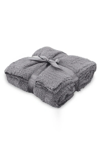 Barefoot Dreams Cozy Chic Throw In Gray