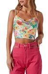 ASTR ELLERY FLORAL CROP TOP