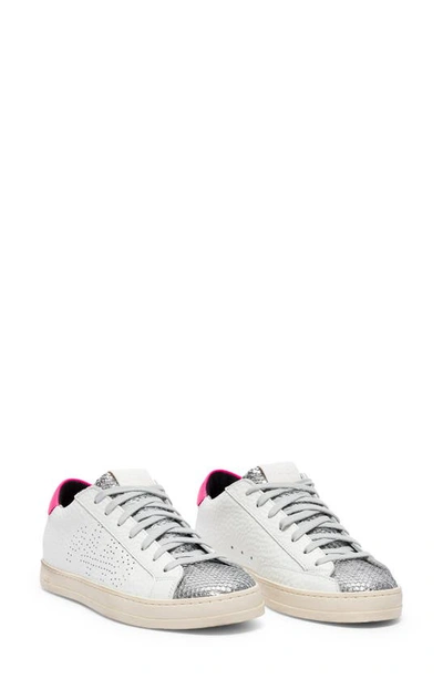 P448 Women's F23john-w Embellished Lace Up Low Top Sneakers In Peakary